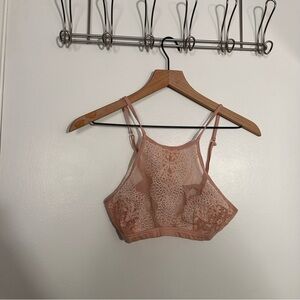 Victoria's Secret Pink Lace Bralette Wireless Comfort